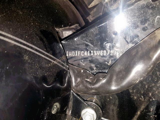 1HD1FC41X8Y607249 - 2008 HARLEY-DAVIDSON FLHTCUI BLACK photo 10