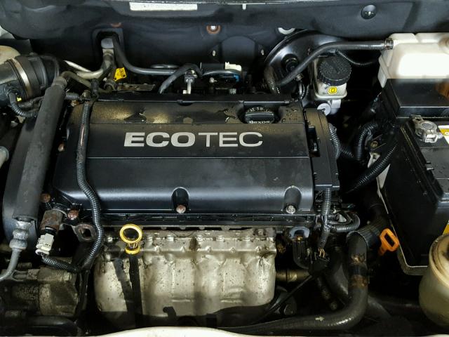 KL1TD5DE0BB148989 - 2011 CHEVROLET AVEO LS WHITE photo 7