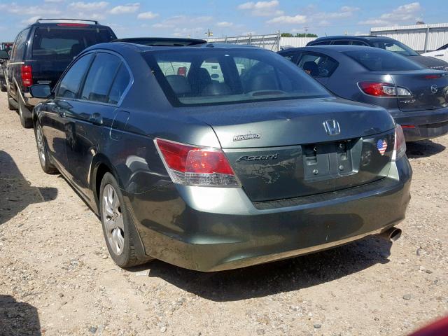 1HGCP26858A005316 - 2008 HONDA ACCORD EXL GRAY photo 3