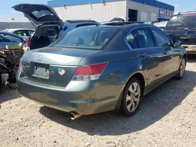 1HGCP26858A005316 - 2008 HONDA ACCORD EXL GRAY photo 4