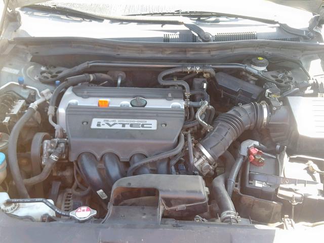 1HGCP26858A005316 - 2008 HONDA ACCORD EXL GRAY photo 7