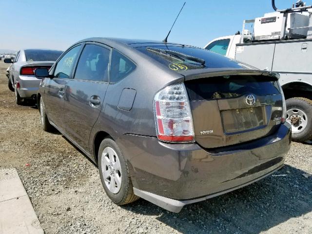 JTDKB20U583446642 - 2008 TOYOTA PRIUS GRAY photo 3