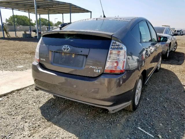 JTDKB20U583446642 - 2008 TOYOTA PRIUS GRAY photo 4