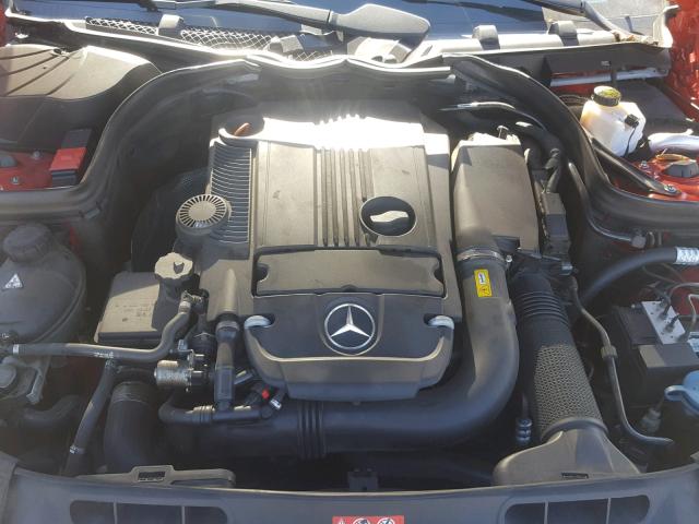 WDDGF4HB3CR230678 - 2012 MERCEDES-BENZ C 250 RED photo 7