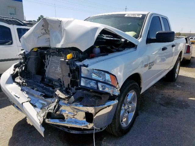 1C6RR7FT0KS527896 - 2019 RAM 1500 CLASS WHITE photo 2