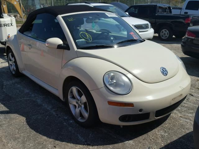 3VWSF31Y36M315388 - 2006 VOLKSWAGEN NEW BEETLE YELLOW photo 1