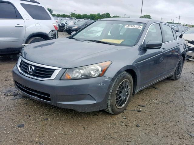 JHMCP263X9C011183 - 2009 HONDA ACCORD LX GRAY photo 2