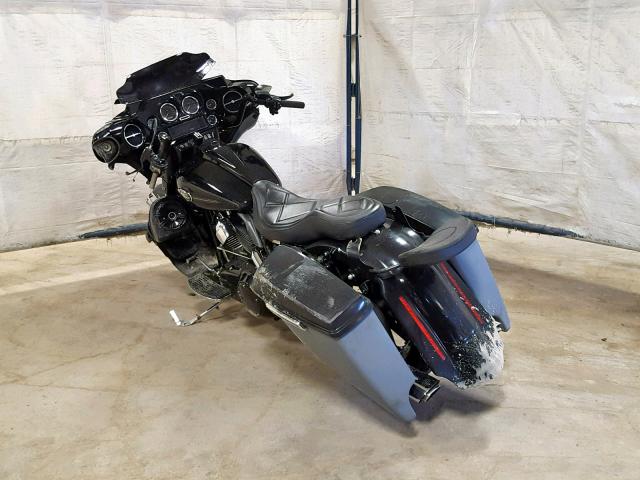 1HD1FC4178Y659745 - 2008 HARLEY-DAVIDSON FLHTCUI BLACK photo 3