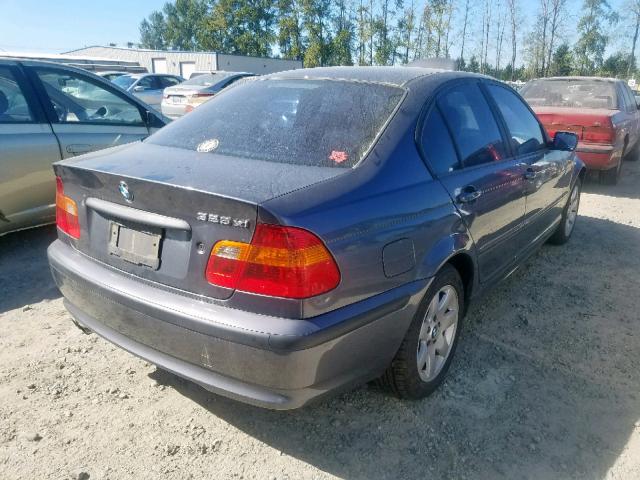 WBAEU33403PH89577 - 2003 BMW 325 XI GRAY photo 4