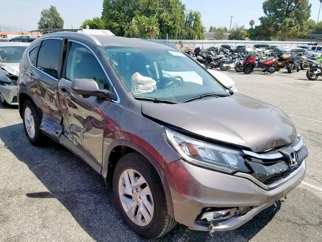 2HKRM3H75GH560110 - 2016 HONDA CR-V EXL GRAY photo 1