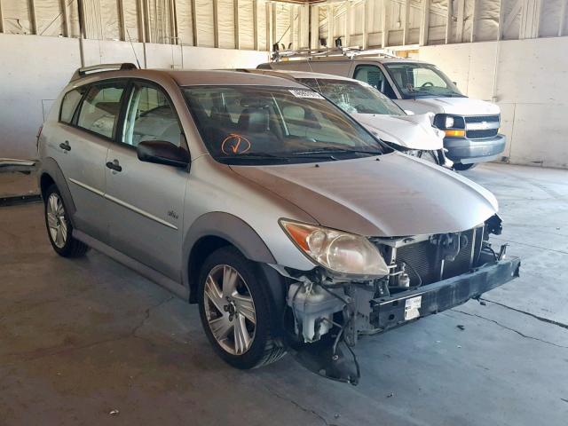 5Y2SL65807Z413933 - 2007 PONTIAC VIBE SILVER photo 1