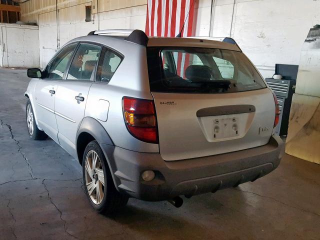 5Y2SL65807Z413933 - 2007 PONTIAC VIBE SILVER photo 3