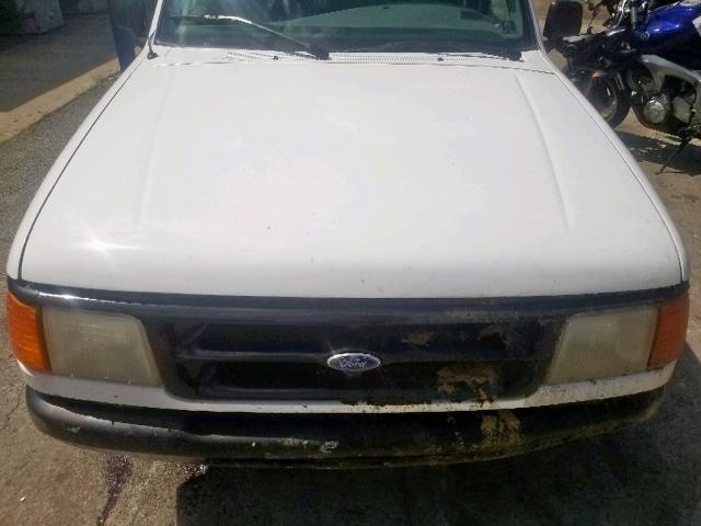 1FTCR10A2TUC68174 - 1996 FORD RANGER WHITE photo 7