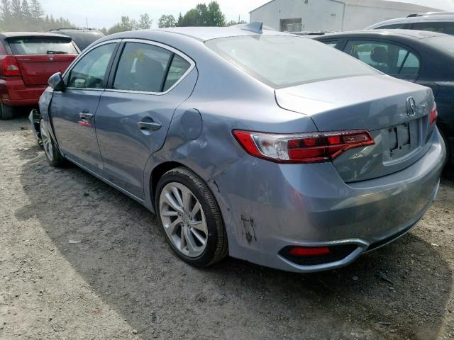 19UDE2F79GA800076 - 2016 ACURA ILX PREMIU GRAY photo 3