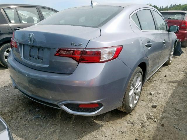 19UDE2F79GA800076 - 2016 ACURA ILX PREMIU GRAY photo 4