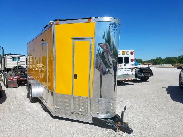 4U01S18254A020516 - 2004 UTILITY TRAILER YELLOW photo 1