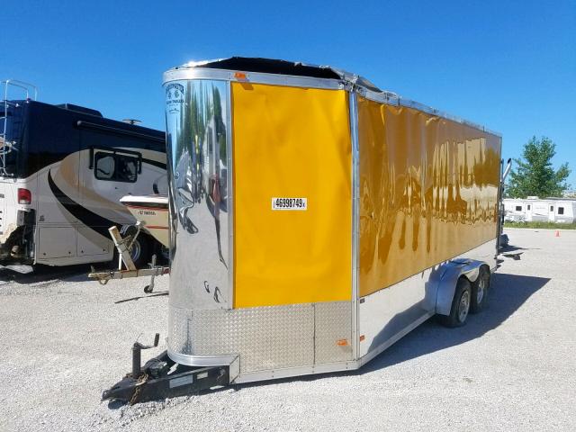 4U01S18254A020516 - 2004 UTILITY TRAILER YELLOW photo 3