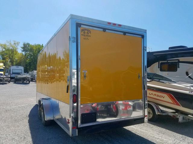 4U01S18254A020516 - 2004 UTILITY TRAILER YELLOW photo 4