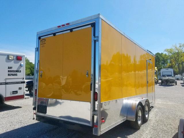 4U01S18254A020516 - 2004 UTILITY TRAILER YELLOW photo 6