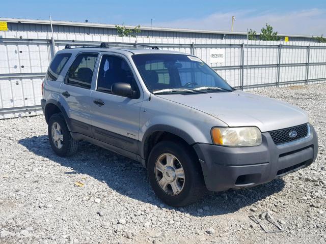 1FMYU031X2KC46536 - 2002 FORD ESCAPE XLT SILVER photo 1