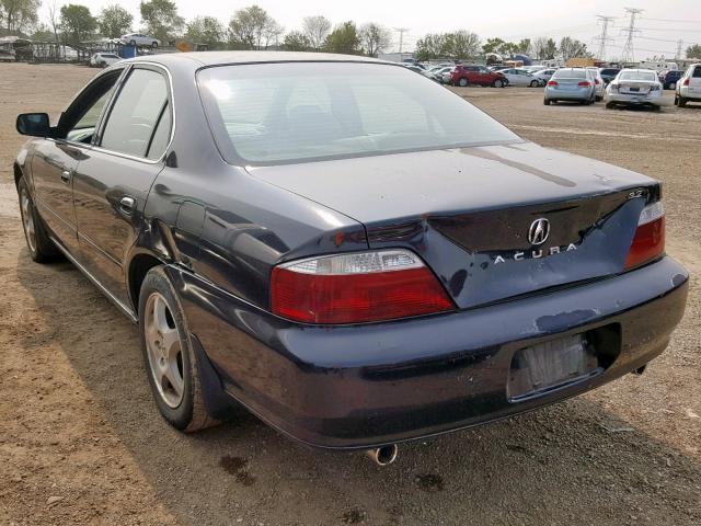 19UUA56673A016249 - 2003 ACURA 3.2TL BLACK photo 3