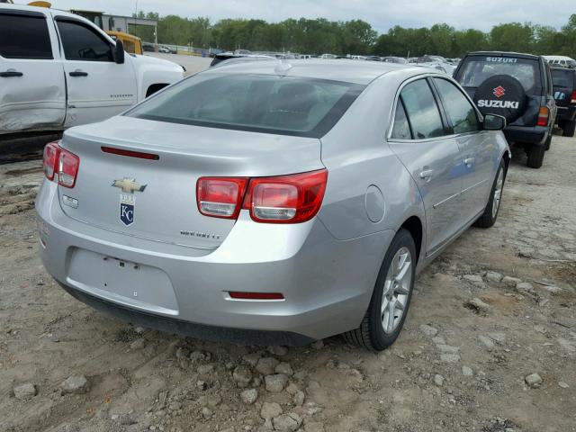 1G11C5SA2DF198462 - 2013 CHEVROLET MALIBU 1LT SILVER photo 4