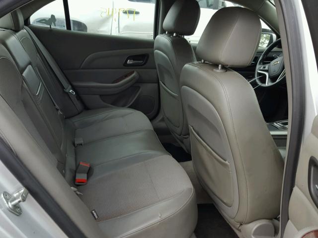 1G11C5SA2DF198462 - 2013 CHEVROLET MALIBU 1LT SILVER photo 6