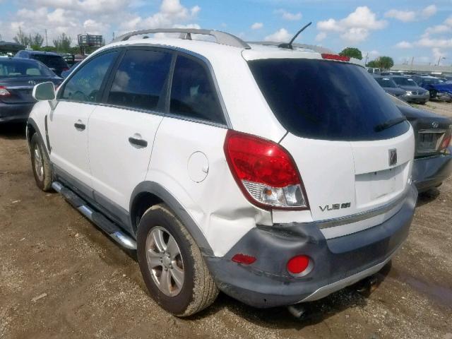 3GSDL43N09S574163 - 2009 SATURN VUE XE WHITE photo 3