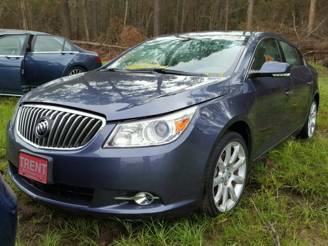 1G4GJ5G33DF327578 - 2013 BUICK LACROSSE T BLUE photo 2