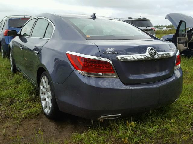 1G4GJ5G33DF327578 - 2013 BUICK LACROSSE T BLUE photo 3