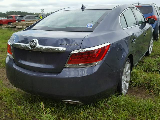 1G4GJ5G33DF327578 - 2013 BUICK LACROSSE T BLUE photo 4