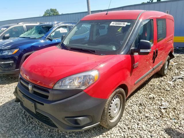 ZFBERFAB1J6K10557 - 2018 RAM PROMASTER 红色 照片 2