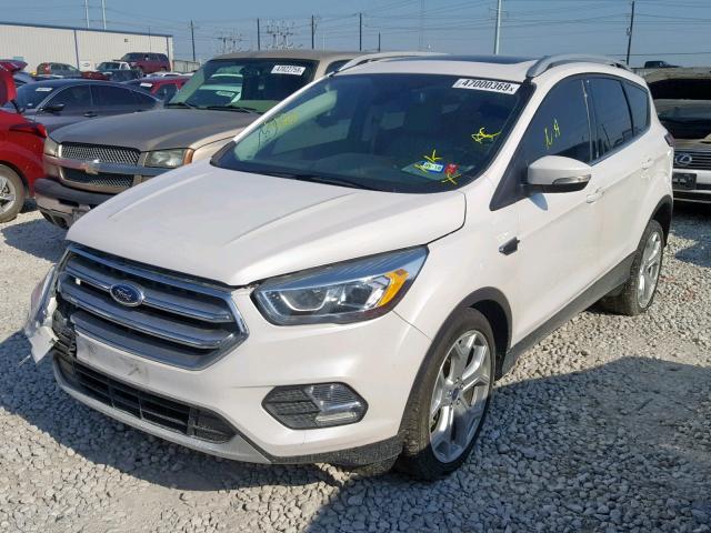 1FMCU0J9XHUB59901 - 2017 FORD ESCAPE TIT WHITE photo 2