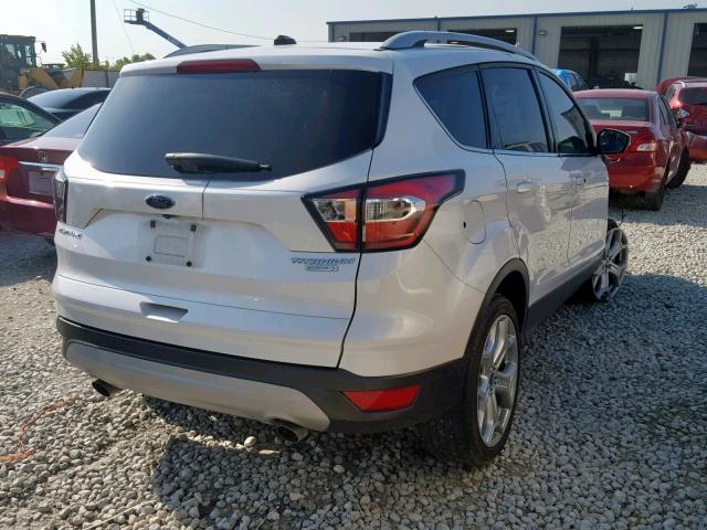 1FMCU0J9XHUB59901 - 2017 FORD ESCAPE TIT WHITE photo 4