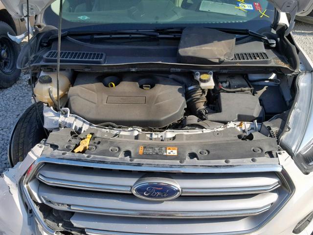 1FMCU0J9XHUB59901 - 2017 FORD ESCAPE TIT WHITE photo 7