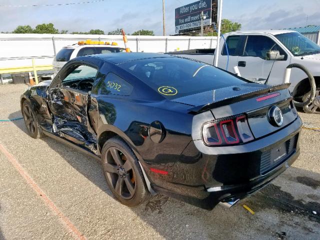 1ZVBP8CF7E5296550 - 2014 FORD MUSTANG GT BLACK photo 3