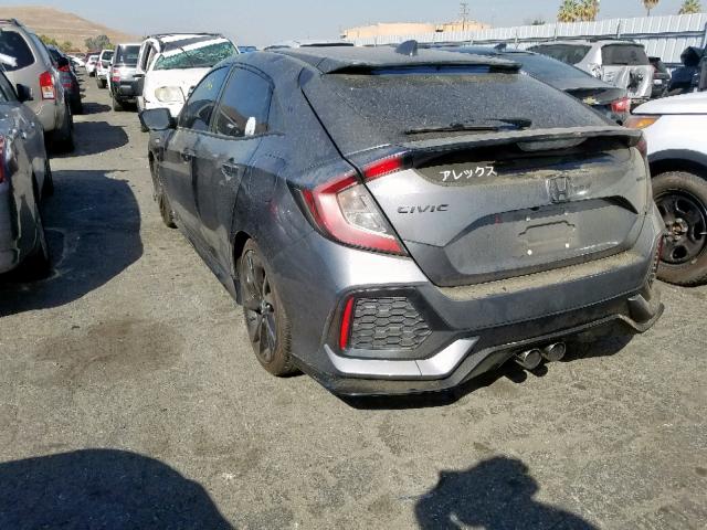 SHHFK7H47JU409571 - 2018 HONDA CIVIC SPOR GRAY photo 3