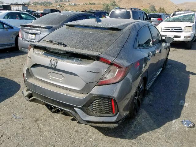 SHHFK7H47JU409571 - 2018 HONDA CIVIC SPOR GRAY photo 4