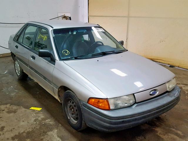 1FAPP14JXMW183998 - 1991 FORD ESCORT LX SILVER photo 1