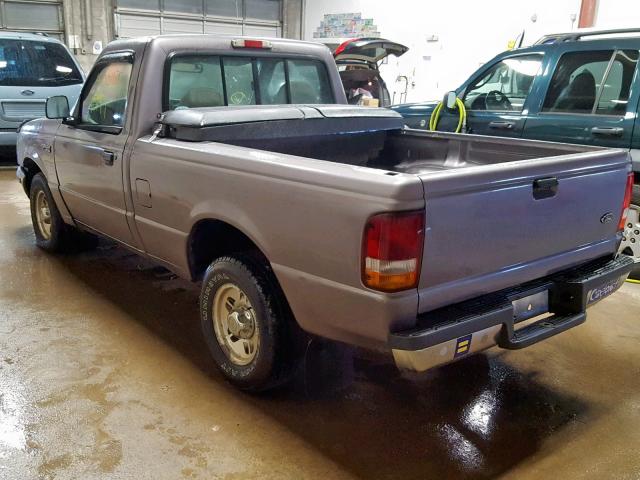 1FTCR10A2VPB57139 - 1997 FORD RANGER GRAY photo 3