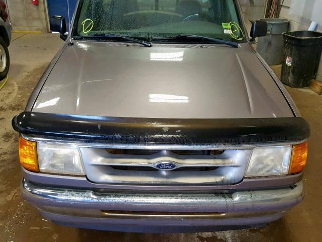 1FTCR10A2VPB57139 - 1997 FORD RANGER GRAY photo 7