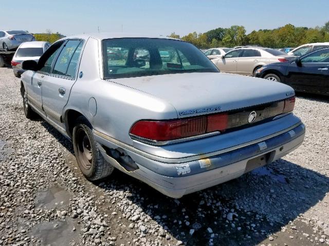 2MELM74W5RX685439 - 1994 MERCURY GRAND MARQ SILVER photo 3