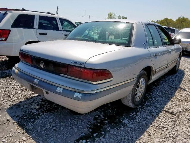 2MELM74W5RX685439 - 1994 MERCURY GRAND MARQ SILVER photo 4