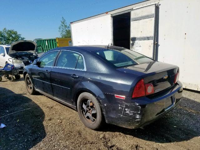 1G1ZH57B794162114 - 2009 CHEVROLET MALIBU 1LT 黑色 照片 3
