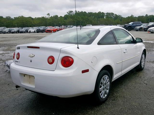 1G1AD1F5XA7127793 - 2010 CHEVROLET COBALT 1LT WHITE photo 4