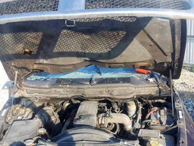 3D7KS28C15G718114 - 2005 DODGE RAM 2500 S წითელი ფოტო 7