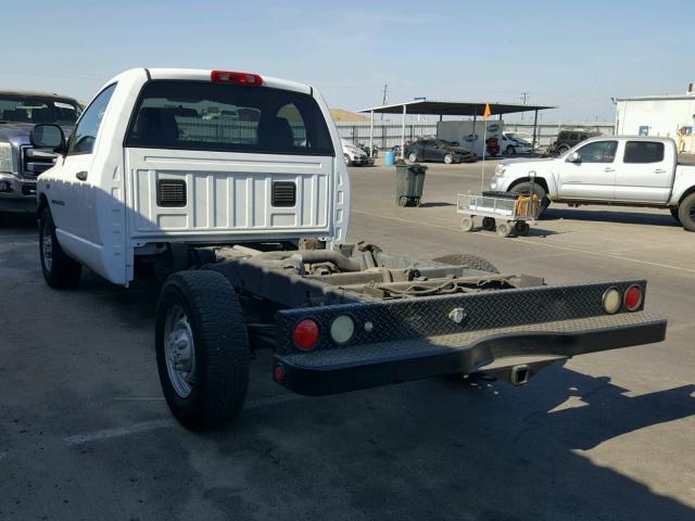 3D6WR26D26G205906 - 2006 DODGE RAM 2500 S თეთრი ფოტო 3