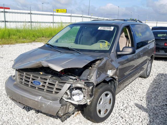 2FMZA51615BA16777 - 2005 FORD FREESTAR S BEIGE photo 2