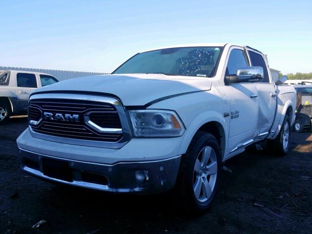 1C6RR7PT9GS125431 - 2016 RAM 1500 LONGH WHITE photo 2