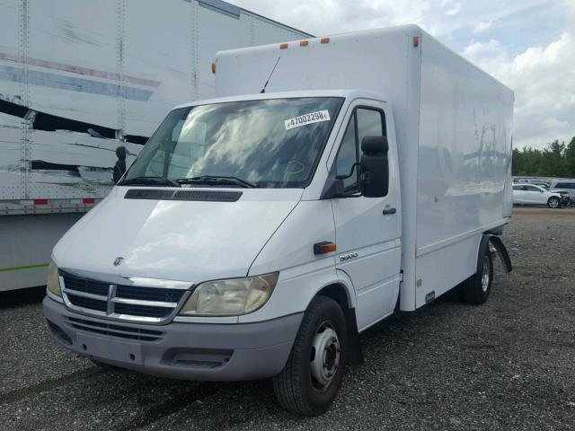 WDXPD944665875169 - 2006 DODGE 3500 WHITE photo 2